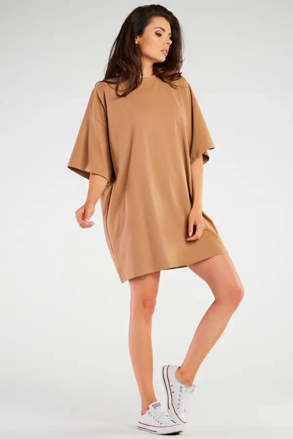 Infinite You Infinite You Woman's Dress M255 Beige