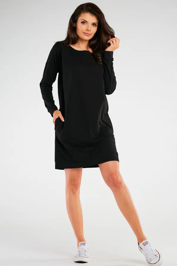 Infinite You Infinite You Woman's Dress M257 Black