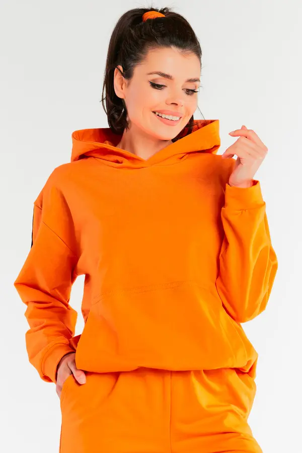 Infinite You Infinite You Woman's Hoodie M248 Orange