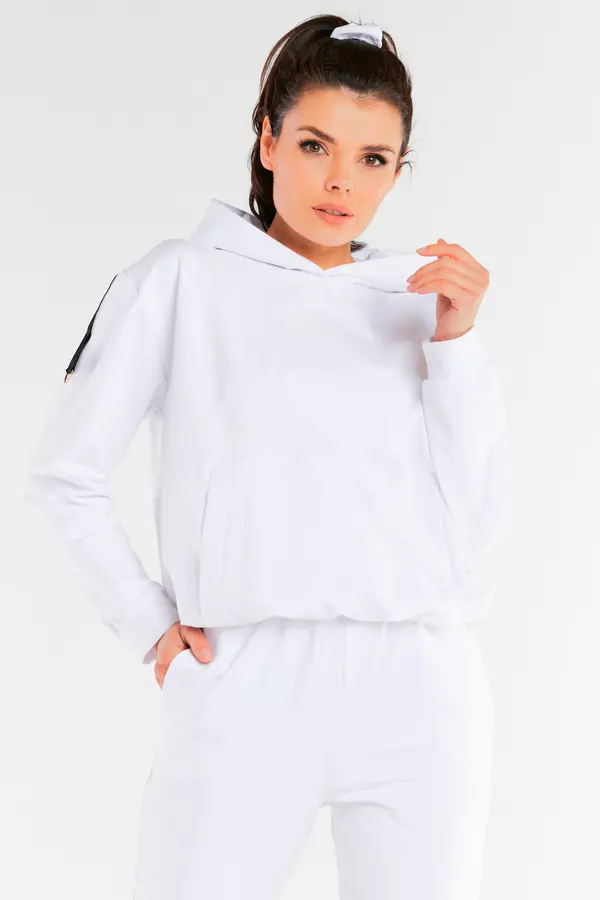 Infinite You Infinite You Woman's Hoodie M248 White
