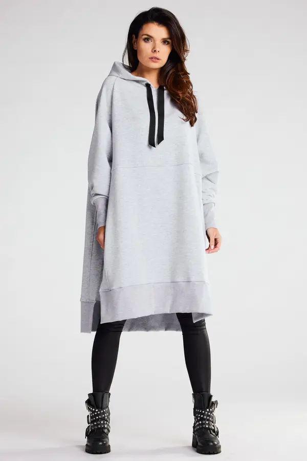 Infinite You Infinite You Woman's Hoodie M279 Grey