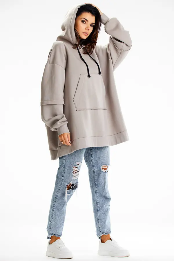 Infinite You Infinite You Woman's Hoodie M332 Grey