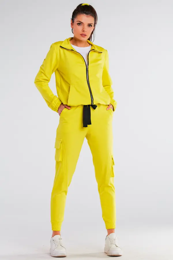 Infinite You Infinite You Woman's Pants M247 Yellow