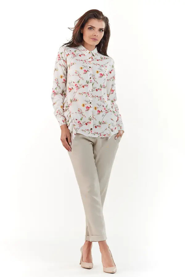 Infinite You Infinite You Woman's Shirt M171 Ecru