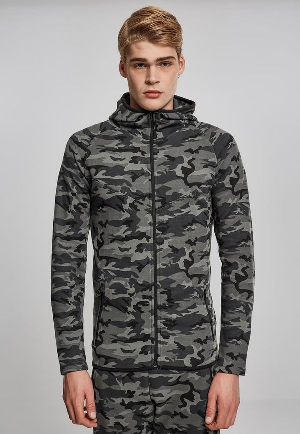 UC Men Interlock Camo Zip Jakna Tamna maska