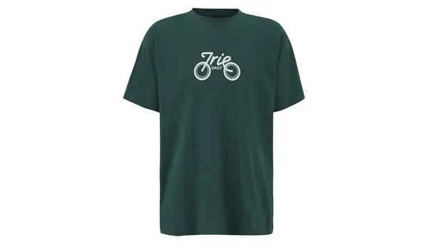 IrieDaily IrieDaily Daily Bike zelena majica kratkih rukava