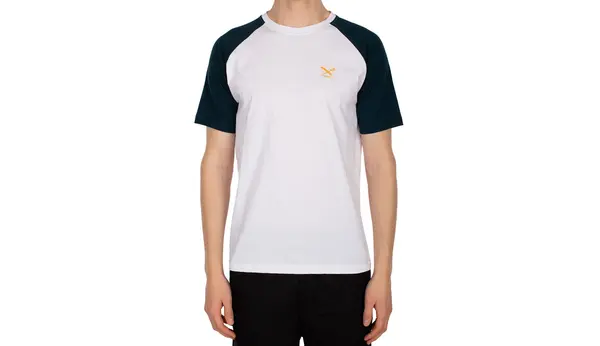 IrieDaily IrieDaily majica s raglan uzorkom i zastavom