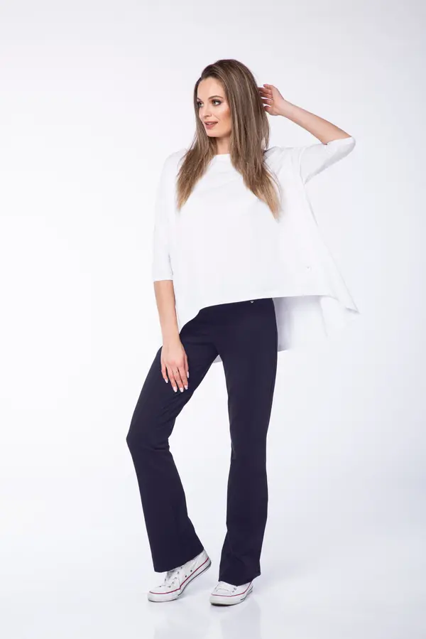 Look Made With Love Izgled napravljen s ljubavnim ženskim hlačama 320 Grace Navy Blue