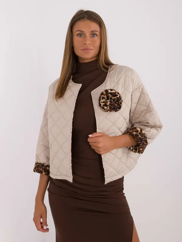 Italy Moda Jacket-DHJ-KR-A8357.50-beige