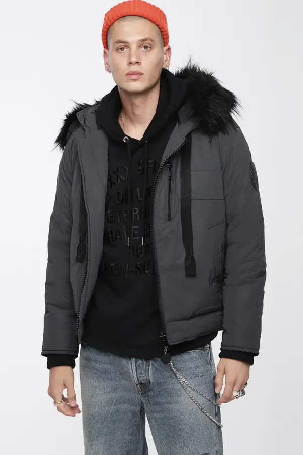 Diesel Jacket - Diesel WCODY JACKET grey