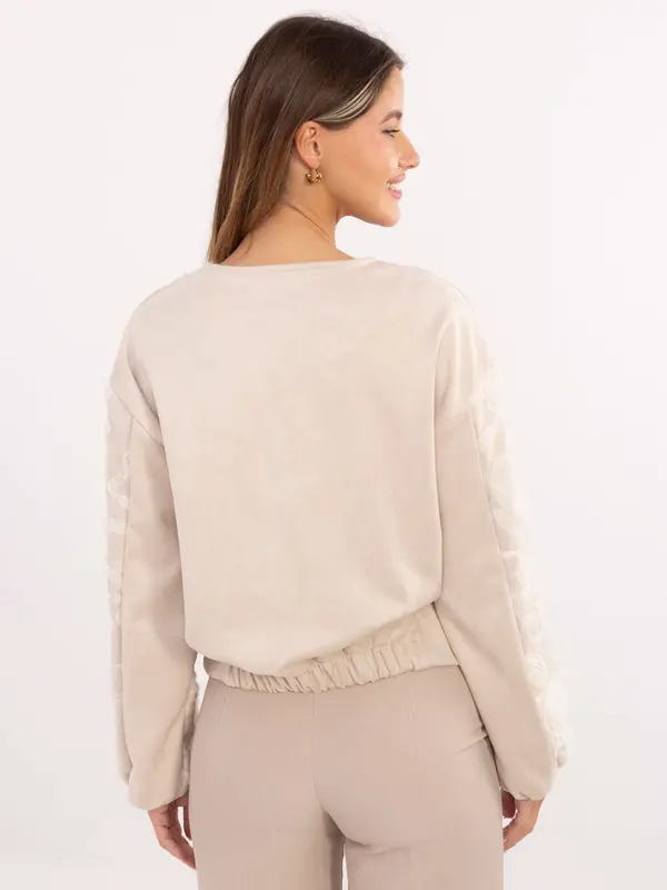 RUE PARIS Jacket-IT-KR-5776.66-light beige
