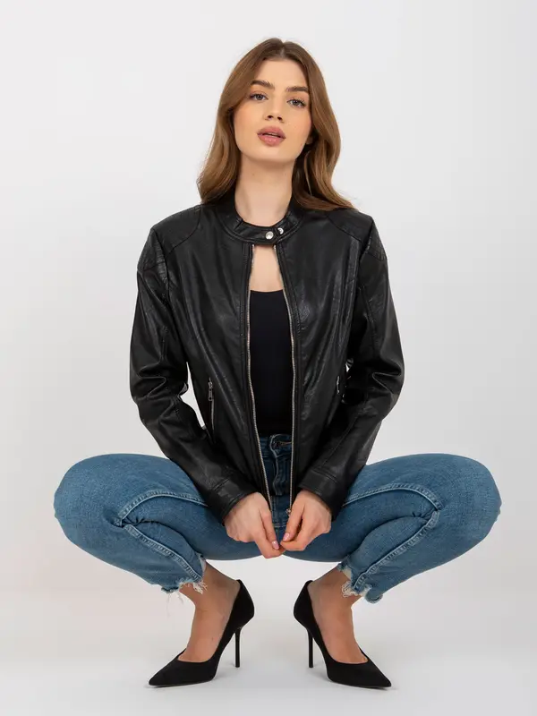 Honey Winter Jacket-NM-KR-R23-2050.97P-black