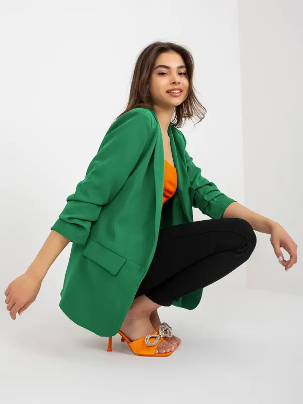 Och Bella Jacket-TW-ZT-BI-22520.14-dark green