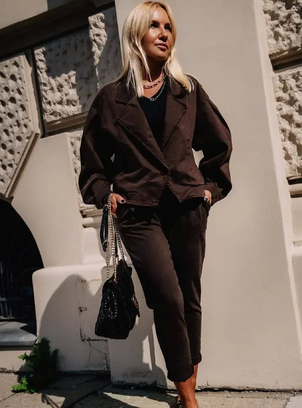 LeMonada Jakna smeđa LeMonada cxp0929. R19