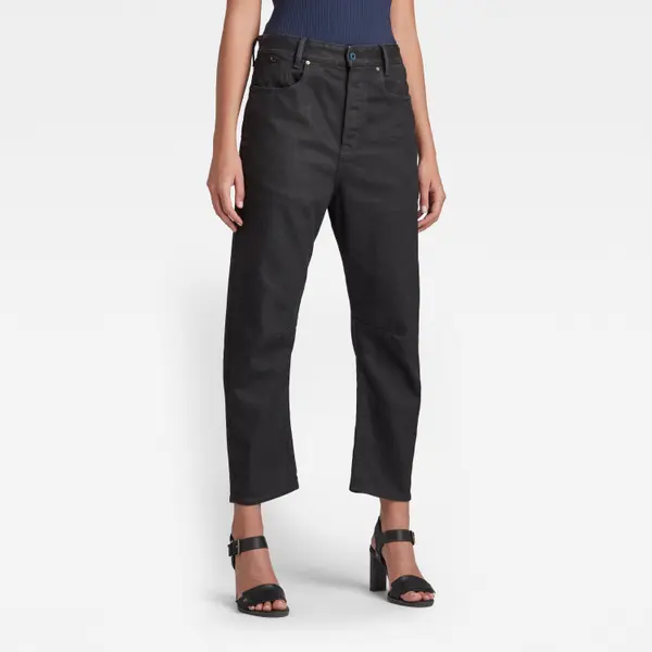 G Star Jeans - G-star C-Staq 3D Boyfriend Crop Black