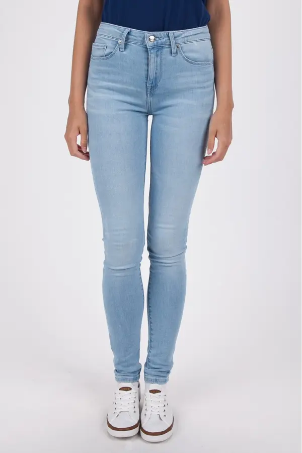 Tommy Hilfiger Jeans - TOMMY HILFIGER COMO SKINNY RW AND TABIA light blue