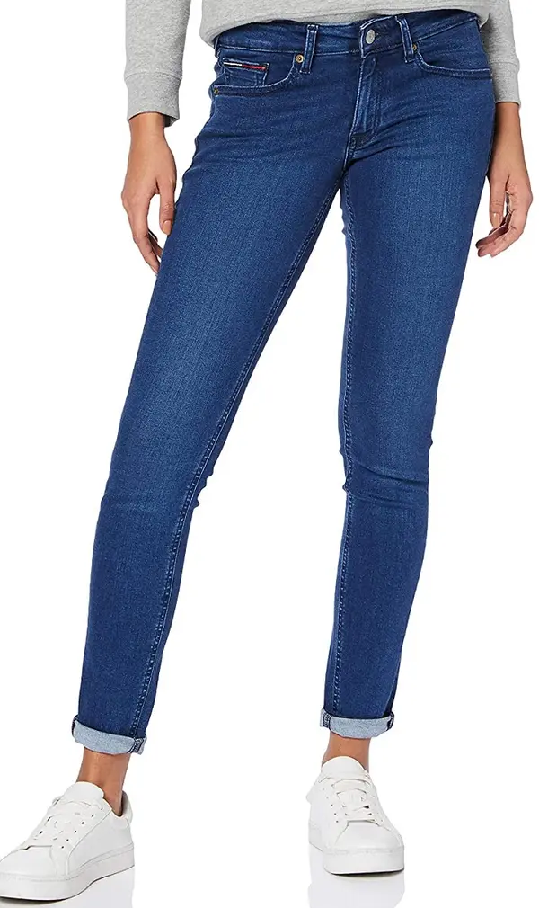 Tommy Hilfiger Jeans Jeans- Tommy Jeans LOW RISE SKINNY SOPHIE PLSHBS dark blue