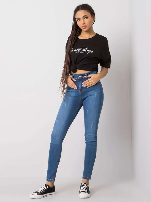RUE PARIS Jeans trousers-319-SP-750.49-dark blue