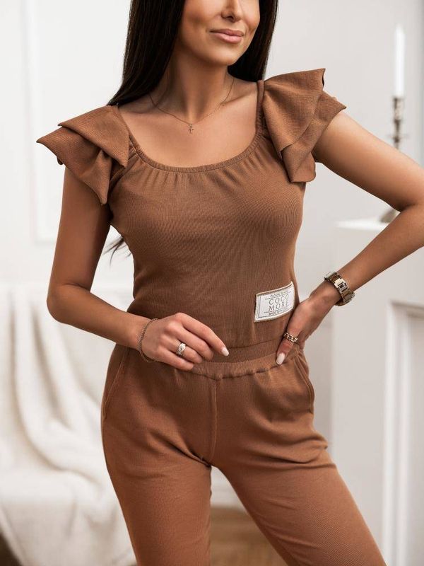 Cocomore Jumpsuit brown Cocomore amgKB1360.R59