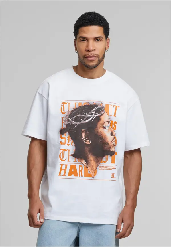 Mister Tee K-Dot Oversize T-shirt white