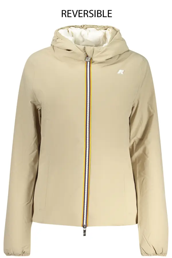 K-Way K-WAY WOMEN'S BEIGE JACKET