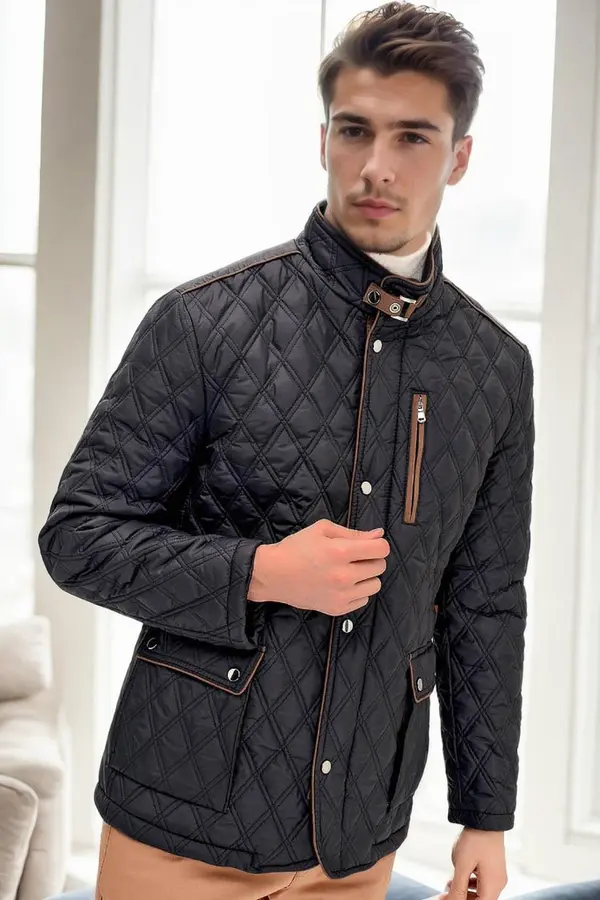 dewberry K9613 DEWBERRY COAT-BLACK