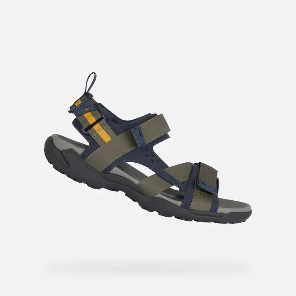 GEOX Kaki muške sandale Geox Terreno