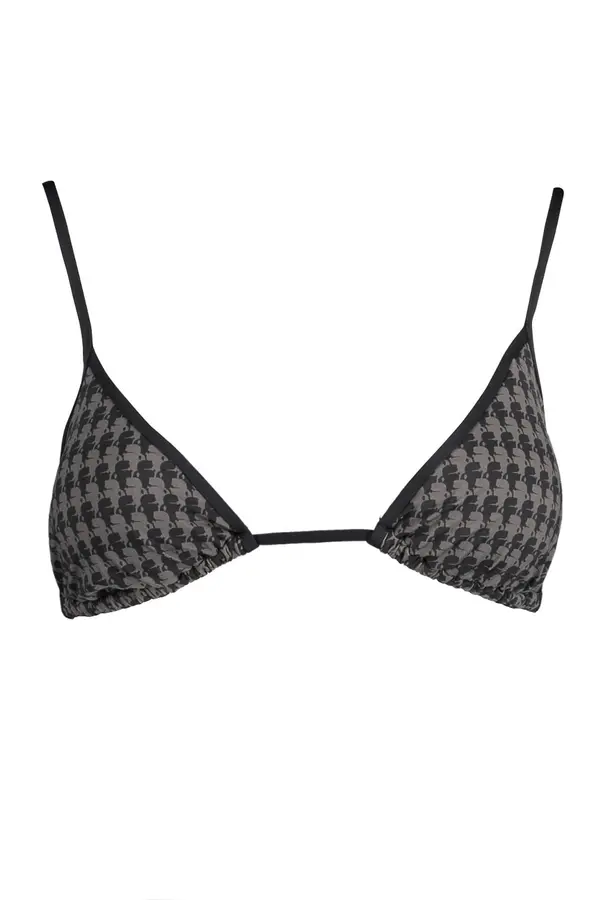 KARL LAGERFELD BEACHWEAR Karl Lagerfeld crni gornji dio bikinija