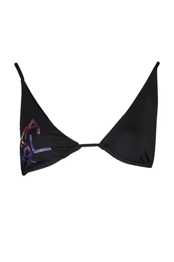 KARL LAGERFELD BEACHWEAR KARL LAGERFELD crni gornji dio bikinija