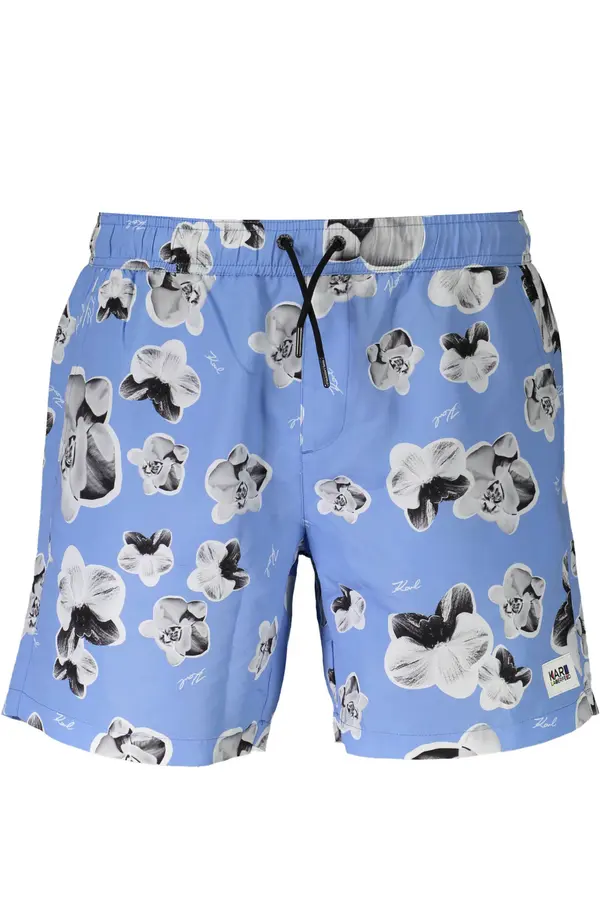 KARL LAGERFELD BEACHWEAR Karl Lagerfeld muške plave kupaće hlače