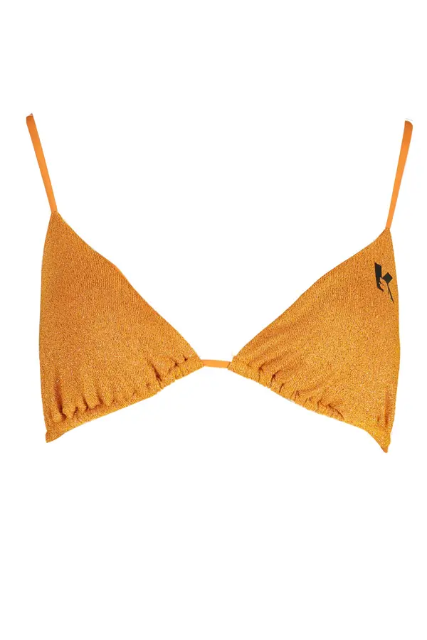 KARL LAGERFELD BEACHWEAR Karl Lagerfeld narančasti gornji dio bikinija