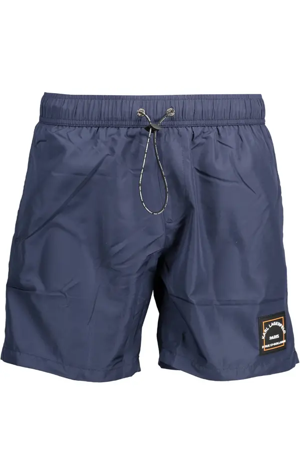 KARL LAGERFELD BEACHWEAR Karl Lagerfeld plave kupaće hlače