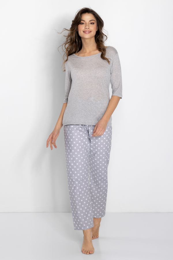 Momenti Per Me Keep Secrets Pyjamas Tencel Grey