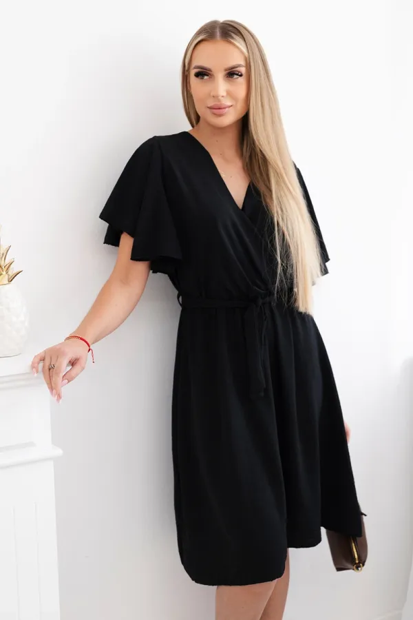 Kesi Włoski Kesi Włoski Dress with a plunging neckline black