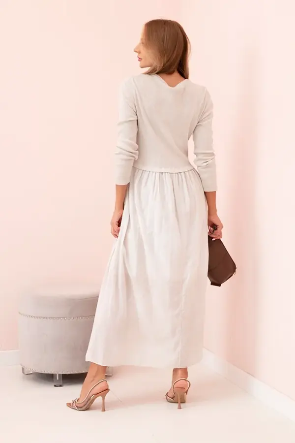 Kesi Włoski Kesi Włoski Long strap dress plum