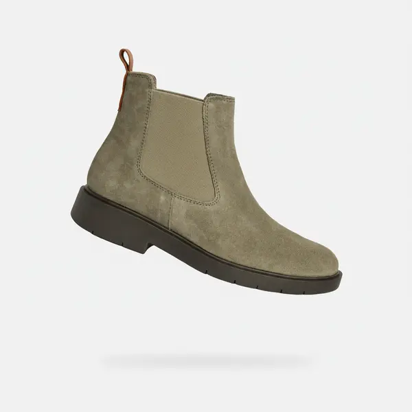GEOX Khaki Women's Ankle Boots Geox Spherica EC1 - Ladies