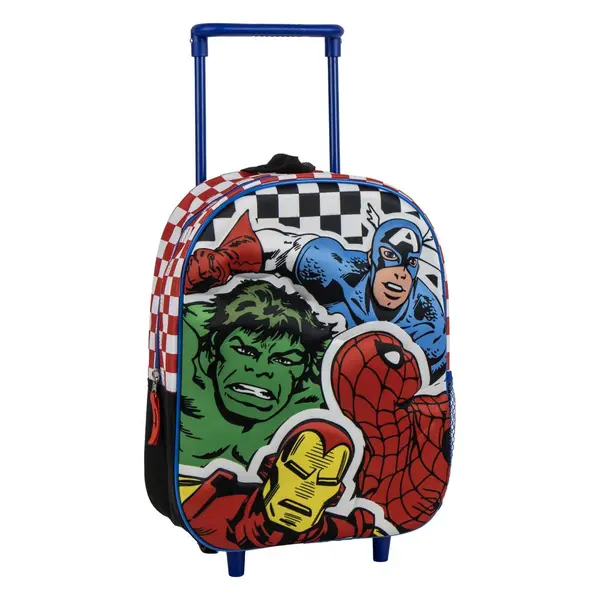 AVENGERS KIDS BACKPACK TROLLEY 3D AVENGERS