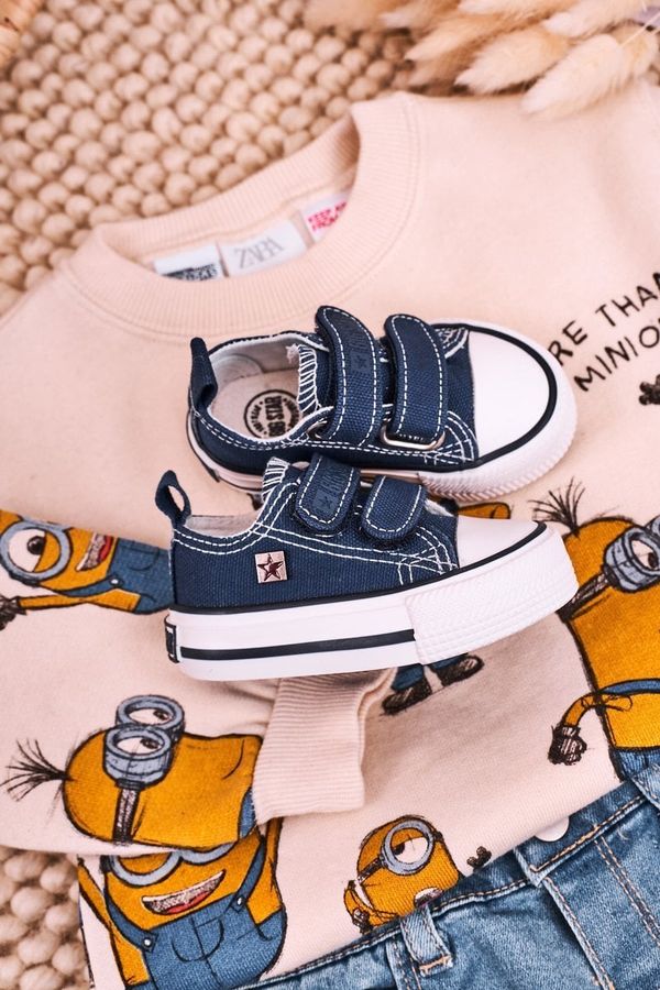 BIG STAR SHOES Kids classic sneakers Big Star - dark blue