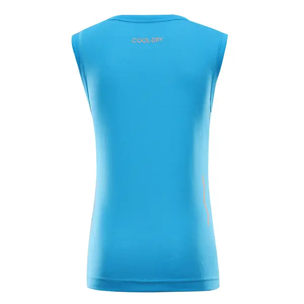 ALPINE PRO Kids quick-drying tank top ALPINE PRO NEQO NEON ATOMIC BLUE