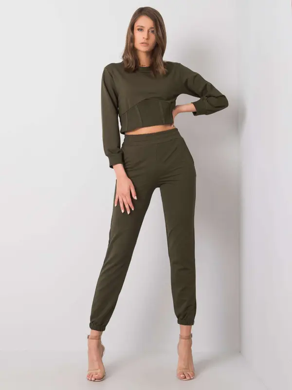 RUE PARIS Kit-356-KMPL-1203.83-khaki