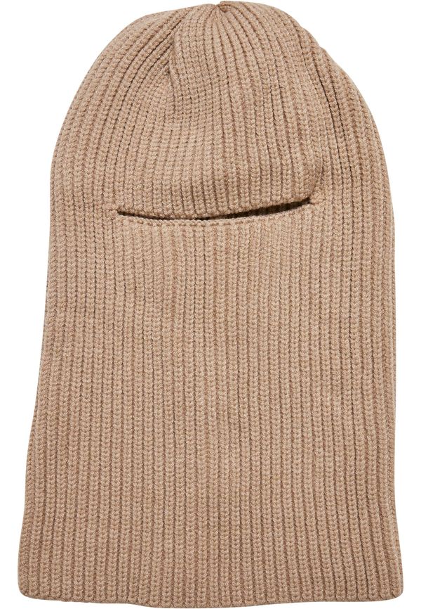 Urban Classics Knitted balaclava beige