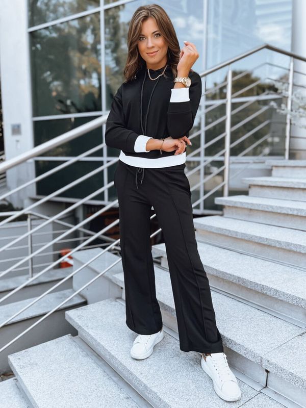 DStreet Komplet dresowy damski SANELIS czarny Dstreet