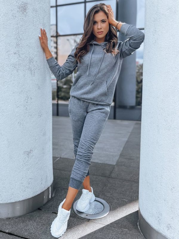 DStreet Komplet dresowy DRESSLILY damski antracytowy Dstreet