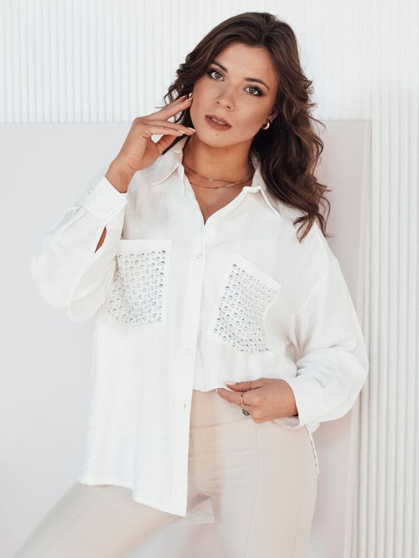 DStreet Koszula damska CELTIS biała Dstreet