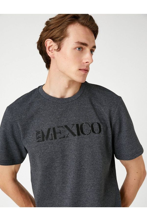 Koton Koton 3sam10053hk Antracit muške majice