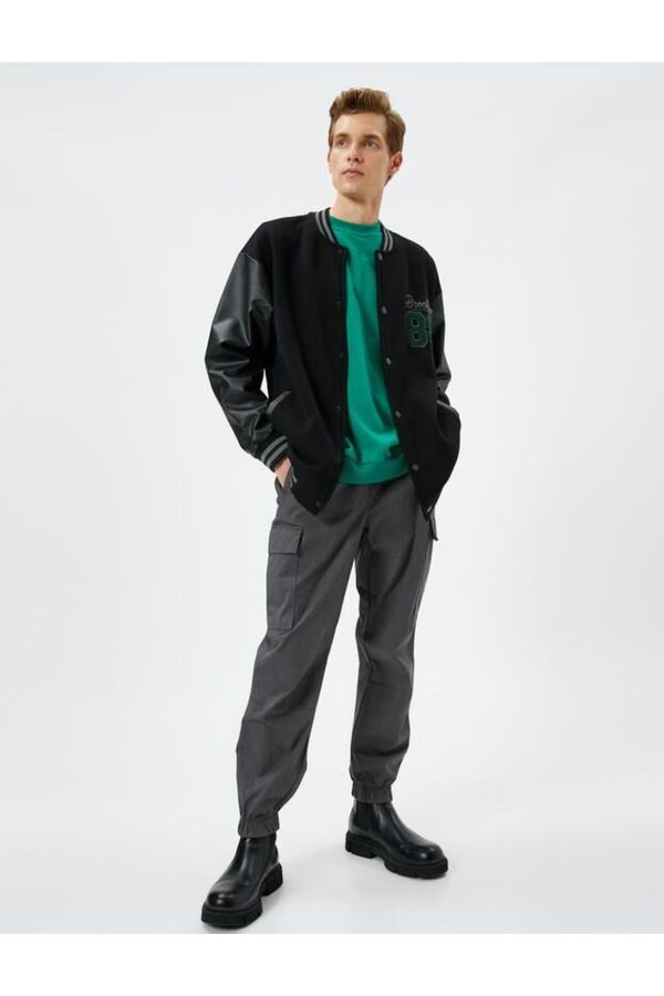 Koton Koton 4wam50006mk Muška jakna Crna