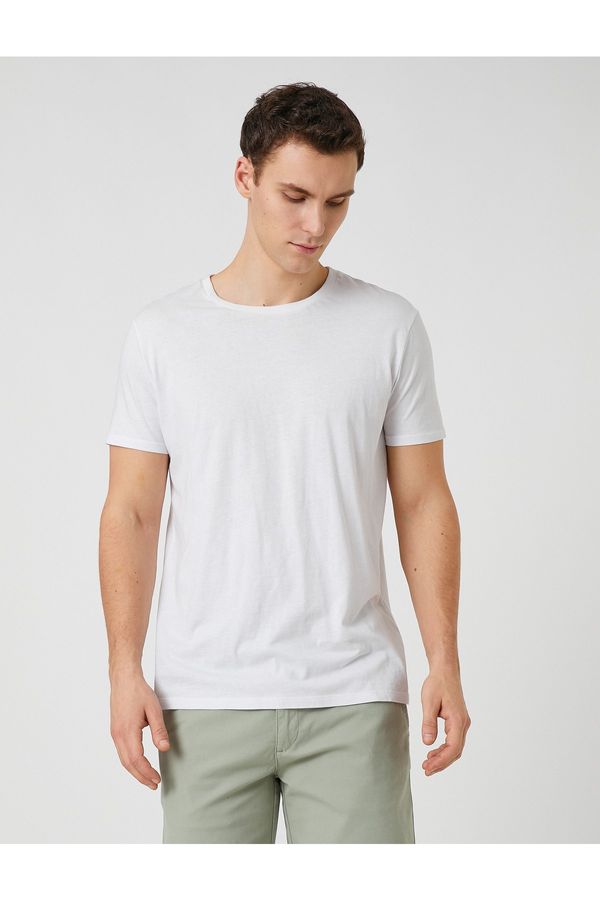 Koton Koton Basic Woven Shorts Buttoned Pocket Detailed