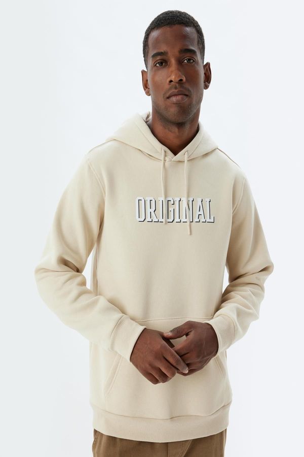Koton Koton Beige Men's Adult Sweatshirt