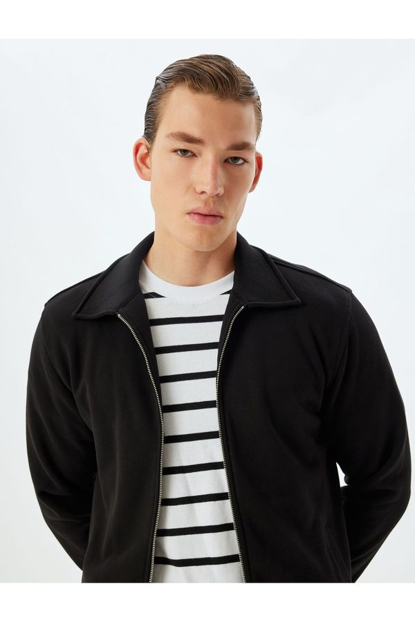 Koton Koton Black Men's Adult Jacket