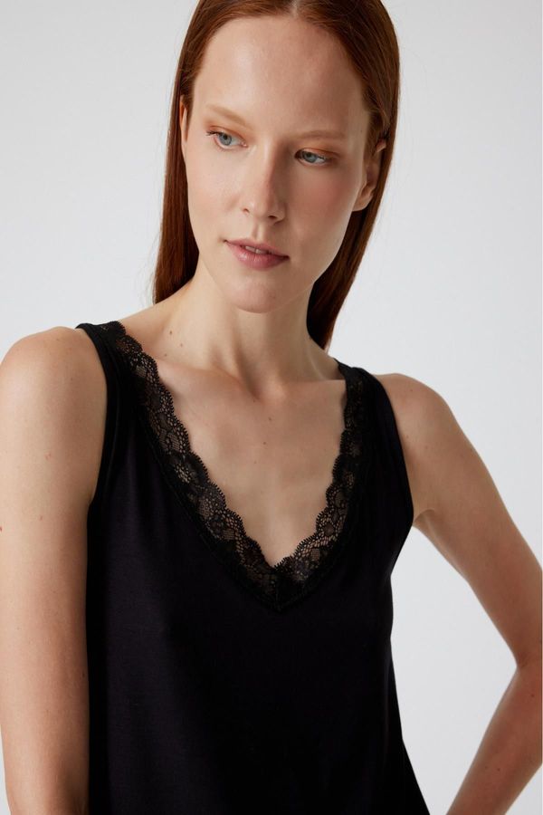 Koton Koton Black Women's Tank Top